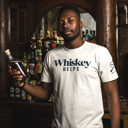 Grunt Style Whiskey Helps™ T-Shirt - Sand T-Shirt