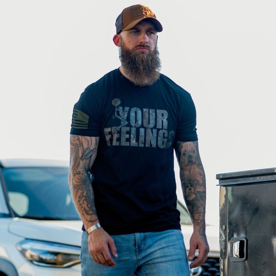 Grunt Style F*ck Your Feelings T-Shirt - Realtree Riverbend® T-Shirt