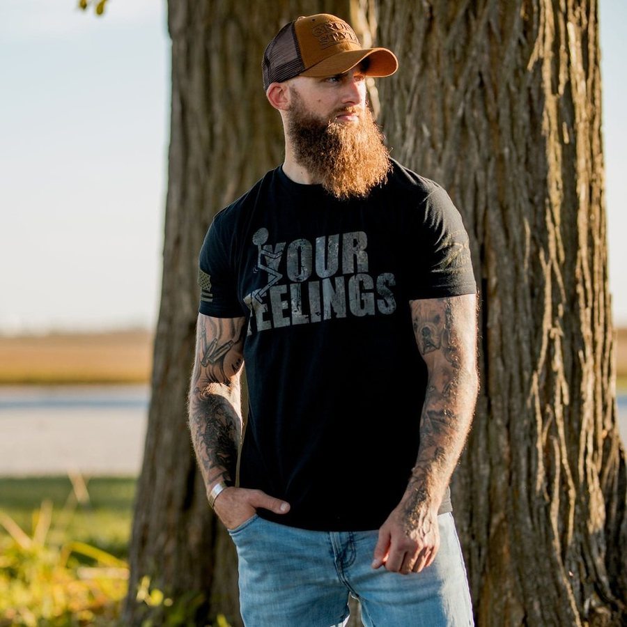 Grunt Style F*ck Your Feelings T-Shirt - Realtree Riverbend® T-Shirt
