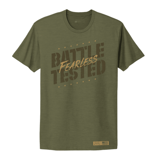 Women's Fearless Boyfriend Fit T-Shirt - Military Green