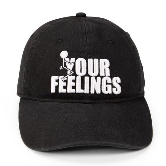 F*ck Your Feelings Dad Hat - Black