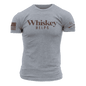 Whiskey Helps™ T-Shirt - Dark Heather Gray