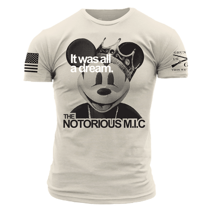 Notorious M.I.C. T-Shirt - Sand