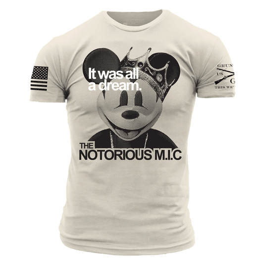 Notorious M.I.C. T-Shirt - Sand