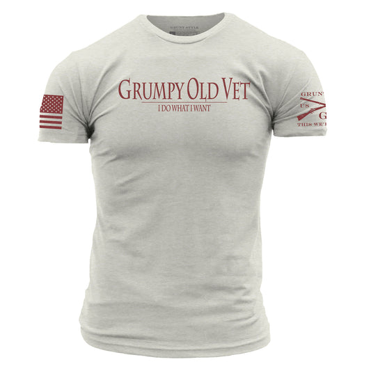 Grumpy Old Vet T-Shirt - Sand