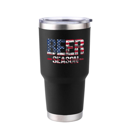 Beer Season - Black 30oz Tumbler