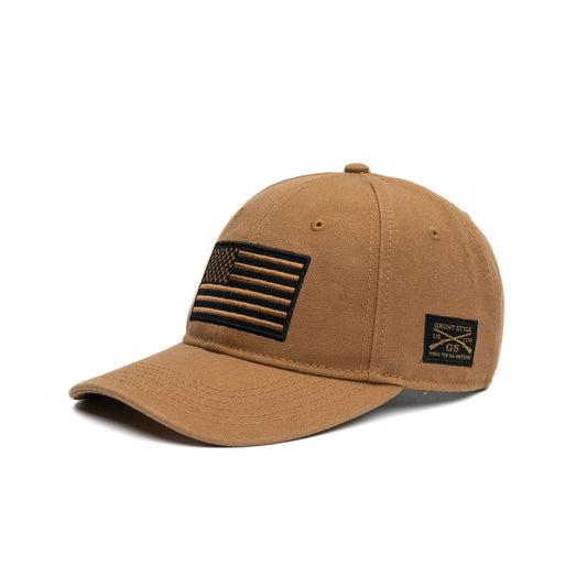 GS Embroidered American Flag Hat
